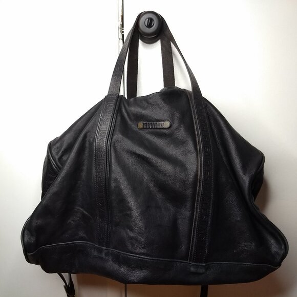 Rare Eagles Saquon Barkley Leather Bag Revisit Mitchell & Ness Travel Duffel